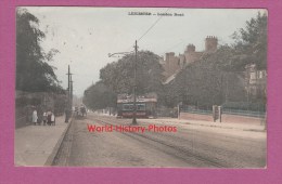 CPA - LEICESTER - London Road - Tramway With Publicity Van Houtens Cocoa - Leicester