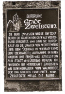 Deutschland - Bad Teinach Zavelstein - Schwarzwald - Burgruine Chronik - Bad Teinach