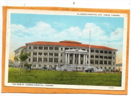 The New St Thomas Hospital Panama 1920 Postcard - Panamá