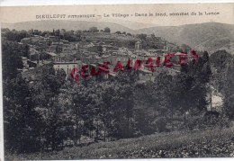 26 - DIEULEFIT - LE VILLAGE  DANS LE FOND SOMMET DE LA LANCE - Dieulefit