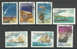 Tanzania; 1992 500th Anniv. Of Discovery Of America By Columbus - Christoffel Columbus