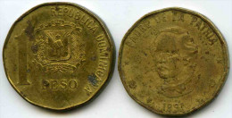 République Dominicaine Dominican Republic 1 Peso 1991 KM 80.1 - Dominicaanse Republiek