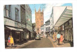 St Austell Fore Street & Town Church Cornwall USED 1976 - Otros & Sin Clasificación