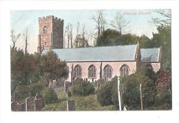 St Gluvias Church Nr Penryn Redruth Postcard Cornwall Argall's Series Unused - Otros & Sin Clasificación