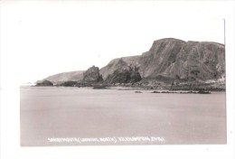 RP Sandymouth LOOKING NORTH KILKHAMPTON Near Bude - Old  Postcard Cornwall : - Andere & Zonder Classificatie