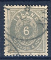 ##C2718. Iceland 1876. Michel 7A (14 X 13½). Cancelled(o) - Used Stamps