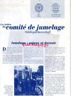 87 - ISLE - COMITE DE JUMELAGE *STADTEPARTNERSCHAFT - ROBERT LAUCOURNET ET WILLI HILPERT GUNZENHAUSEN- 1994 - Limousin