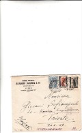Atene To Trieste 1934. Con Contenuto - Briefe U. Dokumente