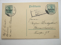 1917, JODCIGNE  , Carte Postale - Armée Allemande