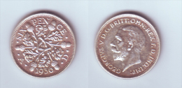 Great Britain 6 Pence 1936 - H. 6 Pence