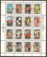 Umm Al-Qiwain 1972 Mi# 1050-1065 Used (small Format) - Flowers - Umm Al-Qiwain