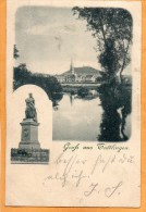 Grus Aus Tuttlingen 1900 Postcard - Tuttlingen