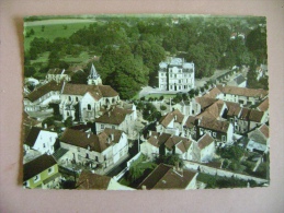 CPM  DOMONT N°375-11A  VUE GENERALE AERIENNE - L EGLISE - LA MAIRIE - Domont