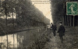 93 - LES PAVILLONS-SOUS-BOIS - Pêcheurs Au Canal De L'Ourcq - Les Pavillons Sous Bois