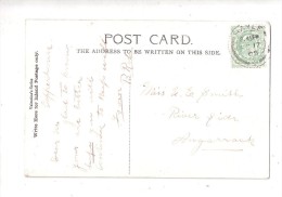 St Ives IN THE DIGEY, ST IVES -  Cornwall USED 1905 HAYLE DOUBLE RING POSTMARK POSTAL INTEREST - St.Ives