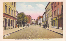 LE CHAMBON FEUGEROLLES RUE DE LA REPUBLIQUE - Le Chambon Feugerolles