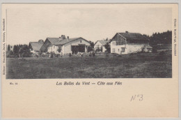 NE LA COTE AUX FEES Non Utilisée Les Balles Du Vent Photo Rossi Vogt Rare - La Côte-aux-Fées