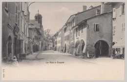 VD COPPET Non Utilisée Une Rue Photo #J.J.1876 - Coppet