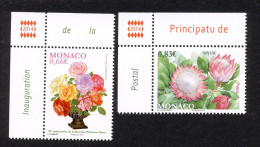 Monaco 2014 -  Yv N° 2934 Et 2935 ** - ROSERAIE PRINCESSE GRACE  ET SEPAC (LES FLEURS) - Unused Stamps