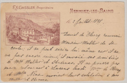 VD HENNIEZ 1898-VII-2 Henniez Les Bains Grav. Müller Et Trub - Henniez