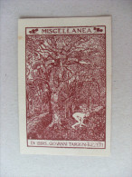 Ex Libris Incisione Miscellanea. Giovanni Targioni - Tozzetti. De Fonseca - Bookplates