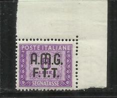 TRIESTE A 1947 1949 AMG-FTT SOPRASTAMPATO OVERPRINTED SEGNATASSE TAXES TASSE POSTAGE DUE LIRE 8 MNH BEN CENTRATO - Segnatasse