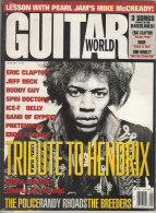 RA#42#17 MENSILE ROCK January 1994 GUITAR CLUB /JIMI HENDRIX/ROBERT PLANT/POLICE - Musica