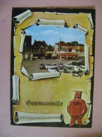 CPM GOUSSAINVILLE   PLACE DE LA GARE - ECRITE EN 1978 - Goussainville