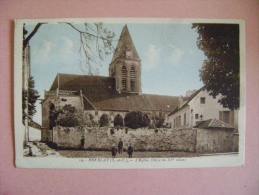 CP HERBLAY  N°14 L EGLISE  - ECRITE EN 1935 - Herblay