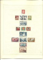 Suiza. Colección De Sellos Nuevos Y Usados De Suiza. Valor De Catalogo 707 Euros - Neufs
