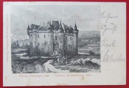 Rare Fénétrange  Le Château    1902 - Fénétrange