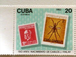 CUBA  Insectes, Timbre Sur Timbre Emis En 1983. MNH, Neuf Sans Charniere - Otros & Sin Clasificación