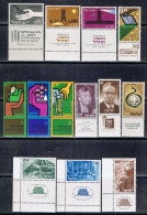 ISR15 - ISRAEL LOT DE 13 TP ENTRE N° 231 ET 270 NEUF** AVEC TABS - Collections, Lots & Series