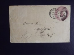 Etats Unis Entier Postal  Philadelphie - Sonstige & Ohne Zuordnung