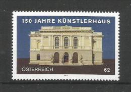 Österreich  2011  Mi.Nr. 2951 , 150 Jahre Künstlerhaus - Postfrisch / Mint / MNH / (**) - Unused Stamps