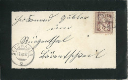 Trauerbriefvs  Seegraben - Bäretswil           1897 - Cartas & Documentos