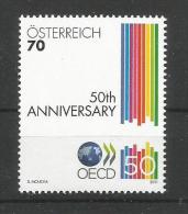 Österreich  2011 ,  50th Anniversary OECD - Postfrisch / MNH / Mint / (**) - Unused Stamps