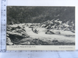 CPA INDOCHINE - Les Rapides Du Mékong Dans Le Laos - Laos