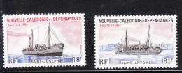 New Caledonia 1984 Steamers Ship Harbor MNH - Unused Stamps