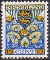 1926 Kinderzegel 15 + 3 Cent Geel En Blauw Postfris NVPH 202 - Ongebruikt