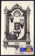 BEJA - Alentejo. CARTE MAXIMUM Card - MAXICARD Postal Maximo Brazao. Vintage MAXICARD Crest - PORTUGAL - Maximumkaarten