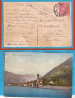 1915  ERSTE WELTKRIEG WW I AUSTRIA LEVANTE BOKA KOTORSKA STOLIV MONTENEGRO ZENSURA CASTELNUOVO BEI CATTARO - Prima Guerra Mondiale