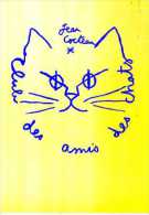 Jean COCTEAU Club Des Amis Des Chats, Cartes D'art - Cocteau