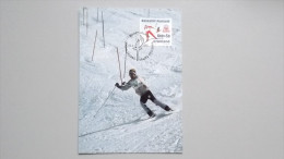 Grönland 243 Yt 232 Maximumkarte MK/CM, ESST, Olympische Winterspiele, Lillehammer, „Team Grønland“ - Maximum Cards