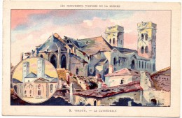 CP, 55, VERDUN, La Cathédrale, Vierge - Verdun