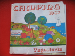 CAMPING 1987 YUGOSLAVIA - Europe