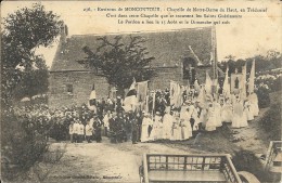 22  MONCONTOUR    CHAPELLE   DE NOTRE DAME  DU HAUT EN  TREDANIEL  LE  PARDON  LE  15  AOUT  ET  LE DIMANCHE QUI SUIT - Moncontour