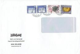Schweiz / Switzerland - Umschlag Echt Gelaufen / Cover Used (t478) - Lettres & Documents