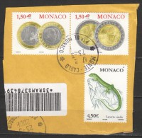 Monaco 2002-2004 Mi 2611-12 Mi 2684 Canceled (on Paper) - Usati