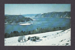 QUÉBEC - SAGUENAY QUÉ. - RIVIÈRE SAGUENAY EN HIVER - PAR SOCIETÉ KENT - Saguenay